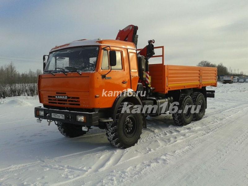 КАМАЗ 43118 с КМУ Fassi F110A.0.22