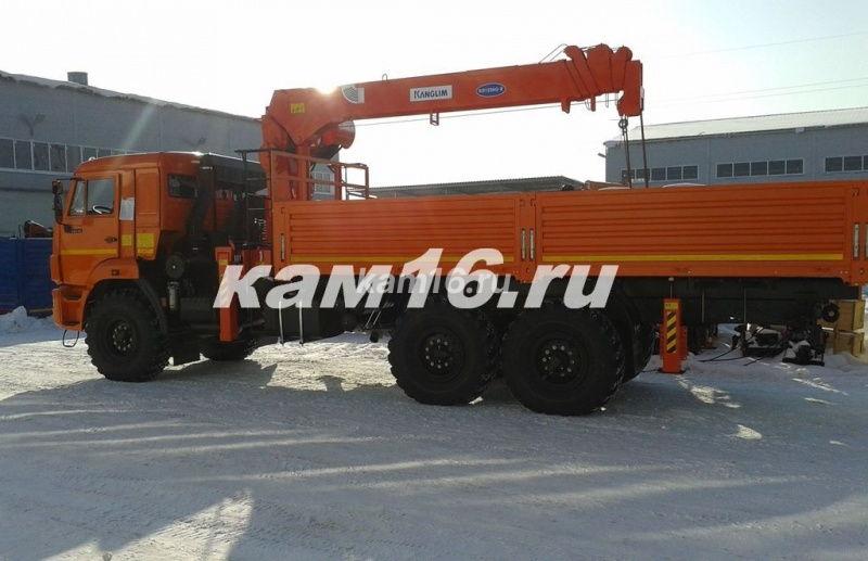 КАМАЗ 43118 с КМУ Kanglim 1256 (7 ТОНН)